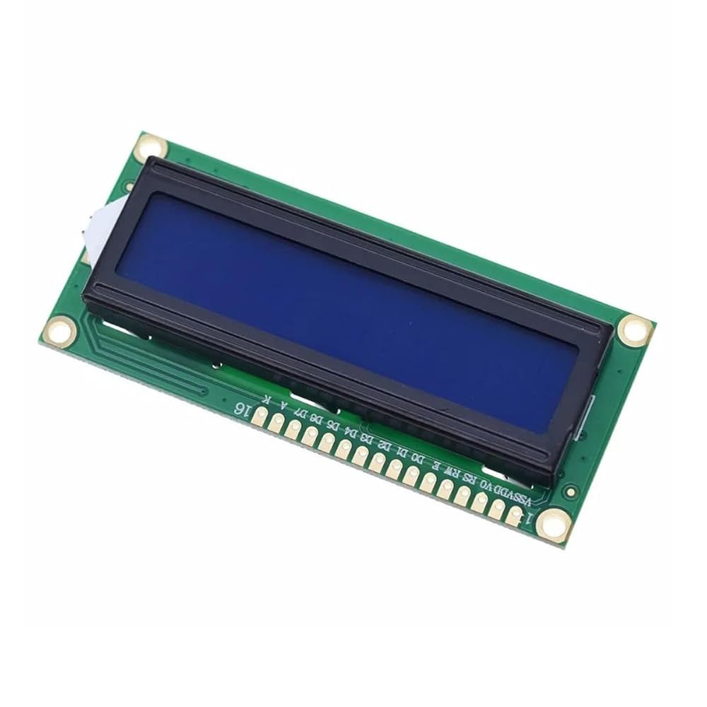 HD44780 1602 LCD 디스플레이 모듈 DC 5V 16x2 문자 LCM 블루 블랙라이트 뉴 2PCS - 상세 이미지 3