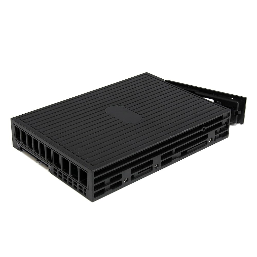 StarTech.com 2.5인치 SATA /SAS SSD /HDD에서 3.5인치 하드 드라이브 컨버터 - 스토리지 베이 어댑터 3.5인치에서 검은색 25SATSAS35 - 상세 이미지 2