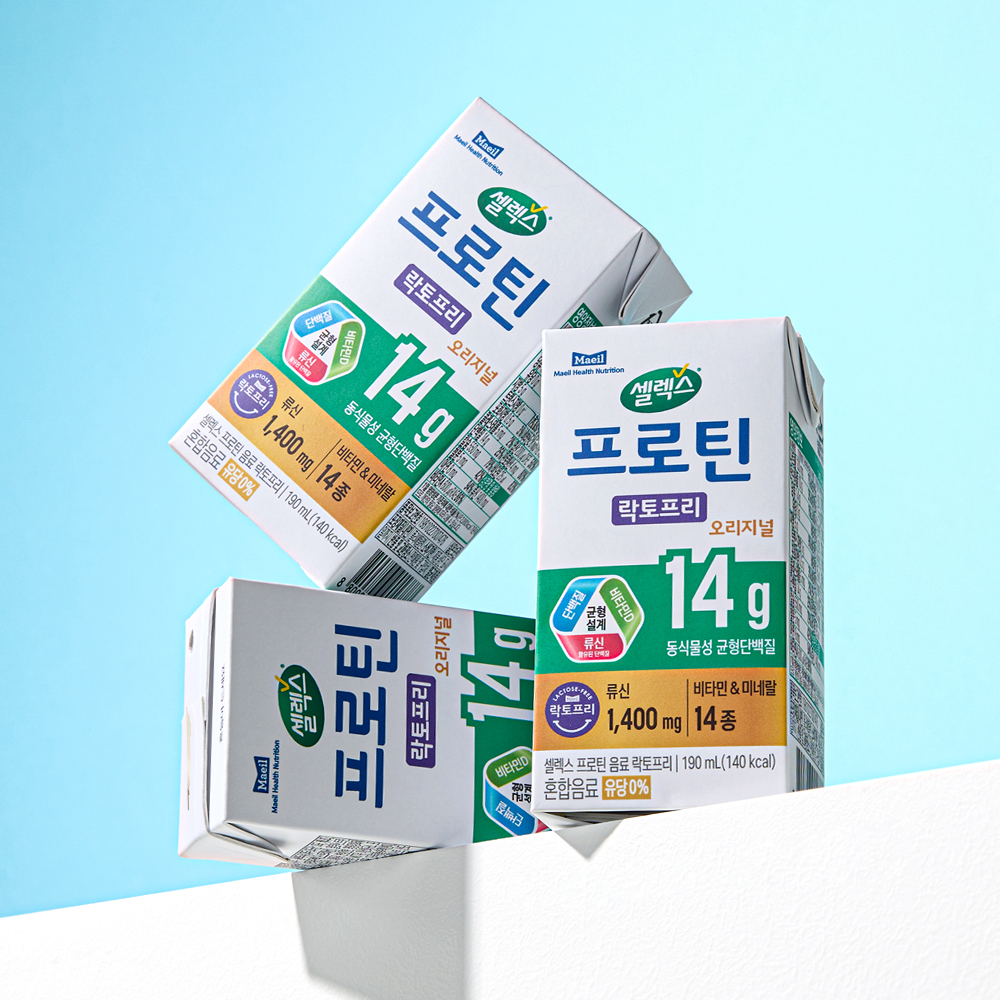 프로틴 음료 락토프리 프로틴 셀렉스 프로틴 프로틴 음료 추천 셀렉스 190ml