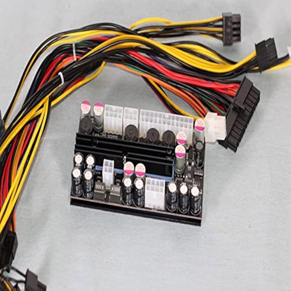 PICO-Box 디지털 DC-ATX DC 16-24V 24PIN 와이드 전압 입력 고출력 300W 전원 공급 장치 X300-MINI X3-SFX용 PSU 보드 - 상세 이미지 2