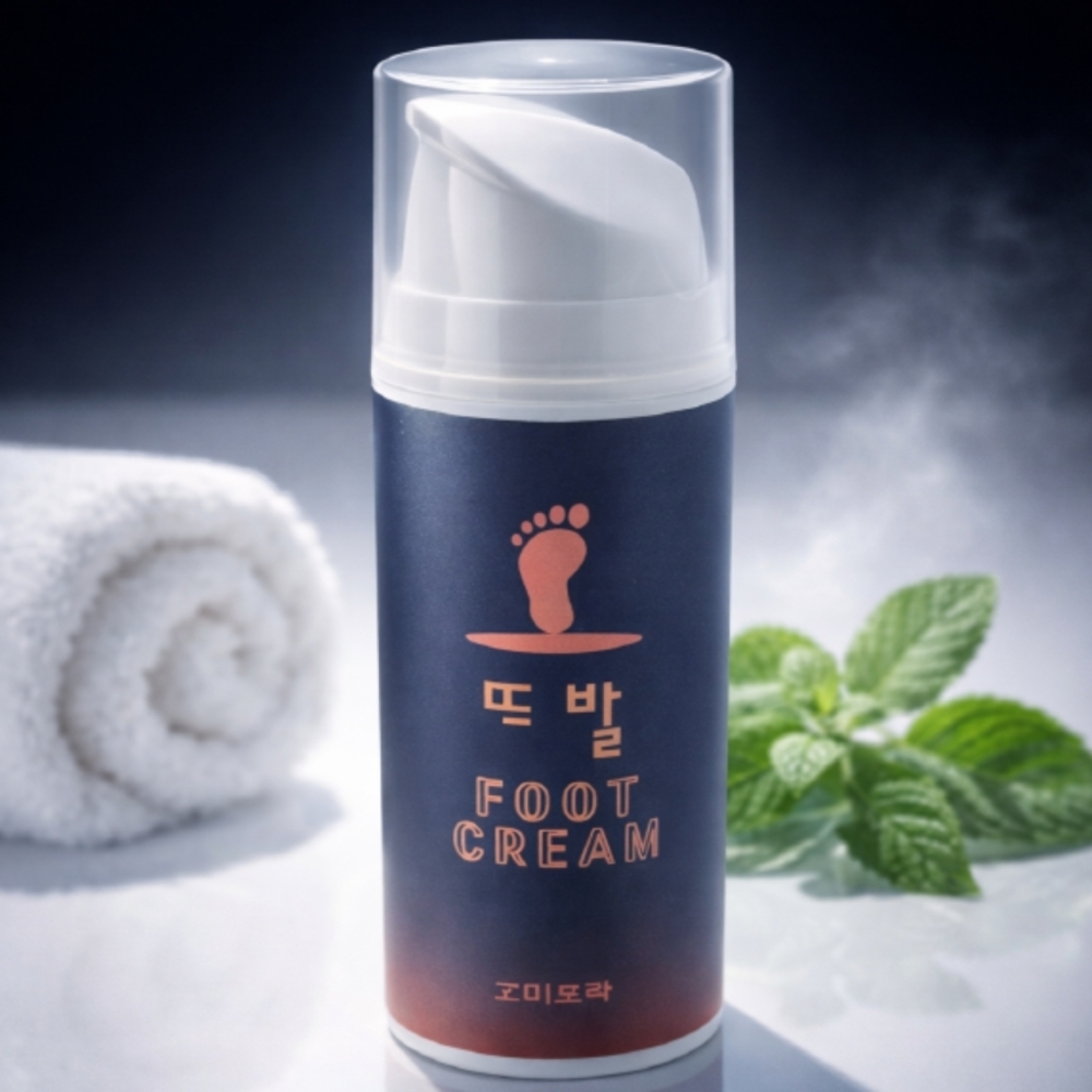 뜨발 온열 풋크림 뒤꿈치 각질 제거 갈라짐 보습제 부모님 수족냉증 선물 - 상세 이미지 2
