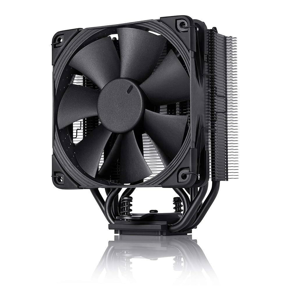 녹투아 NH-U12S 크로맥스.블랙, 120mm 싱글 타워 CPU 쿨러(블랙) - 상품 이미지