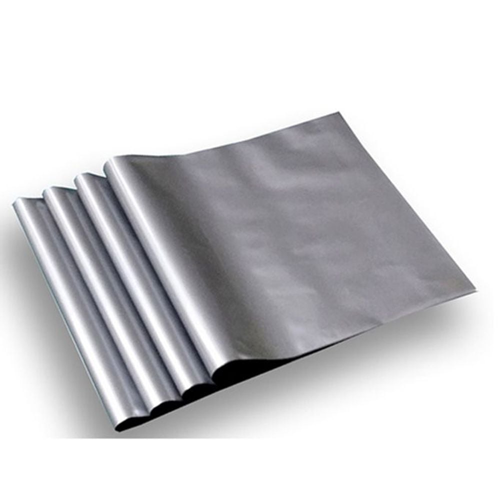 0.08mm 은색 LDPE 택배봉투 38X50cm+4cm 100매 - 메인 이미지