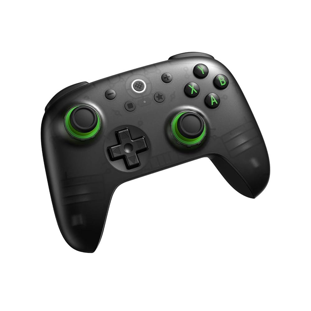 Windows PC 및 Android용 8BitDo Ultimate 2C 무선 컨트롤러, 1000Hz 폴링 속도, 홀 효과 조이스틱 트리거, 리매핑 가능한 L4/R4 범퍼(투명 - 상세 이미지 2