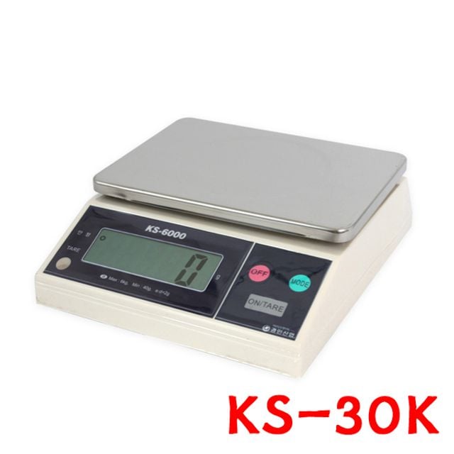 경인산업 양방향 표시저울 KS-30K 전자저울 주방저울 - 상품 이미지