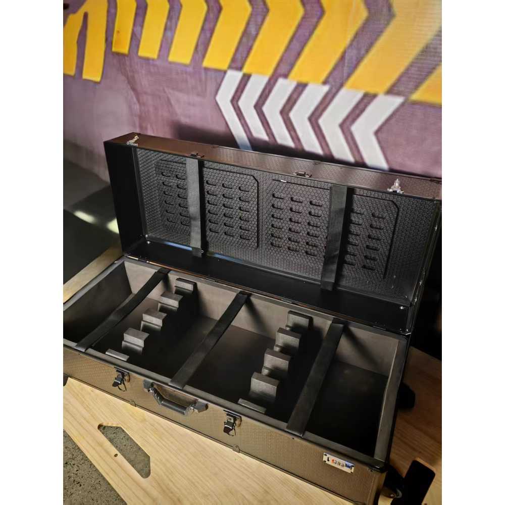 건캐리어 총보관함 슬롯 총가방 총기 소총 휴대용 백 100x40x30cm 긴 2개 짧은 2개 + - 상세 이미지 2