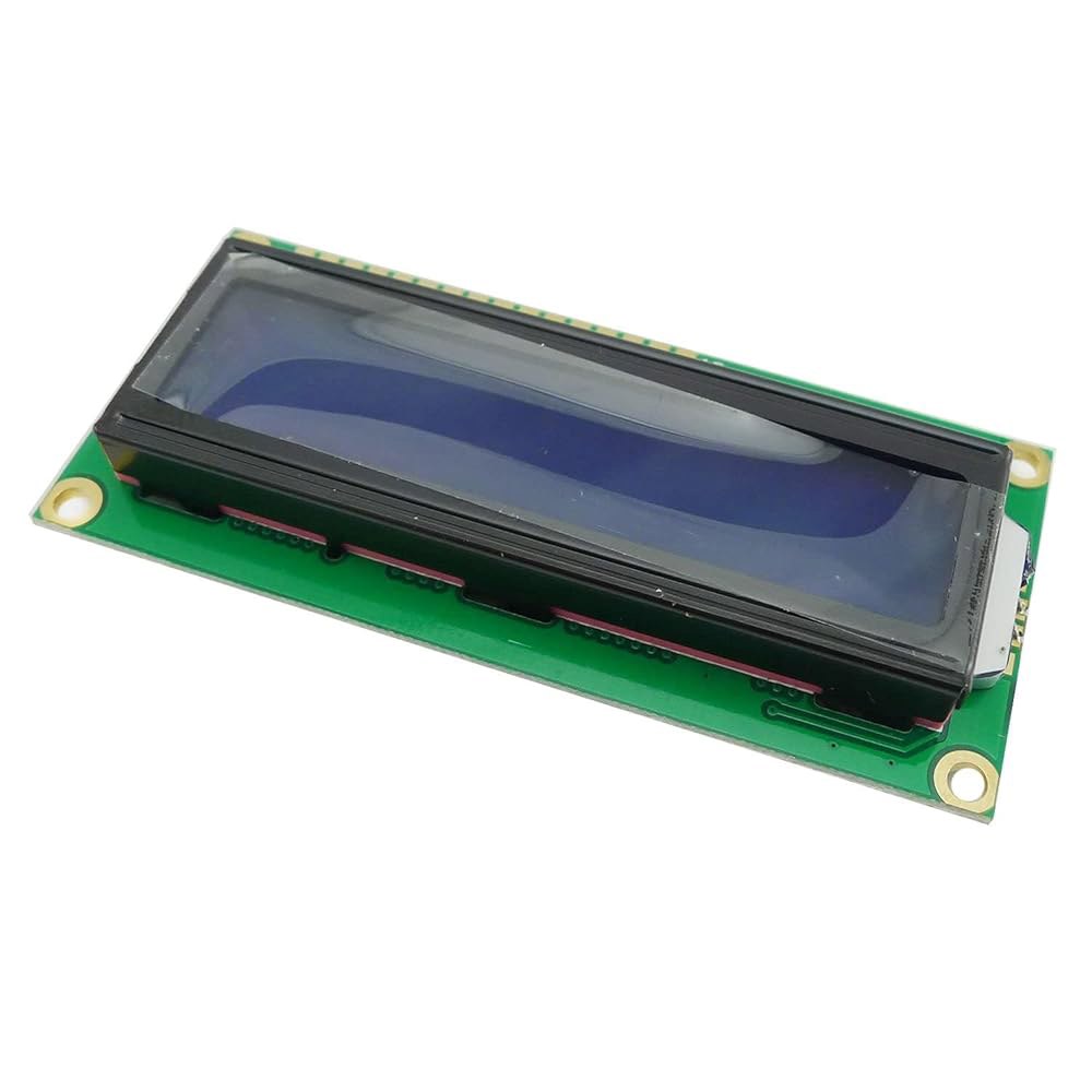 Ferwooh 2PCS DC 5V 1602 LCD 디스플레이 모듈 16 2 문자 화면 LCM 블루 블랙라이트 HD44780 컨트롤러 - 상세 이미지 3