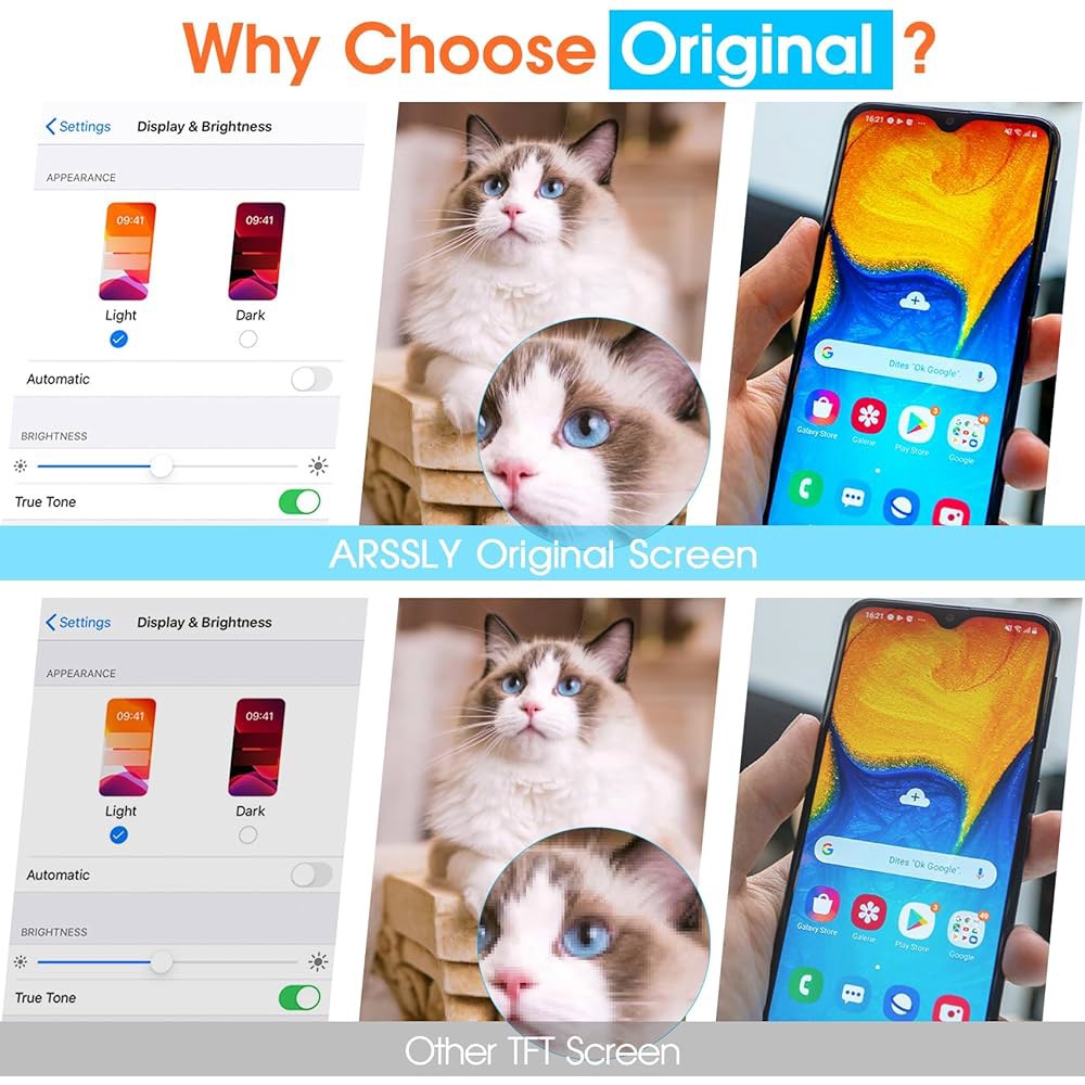 Google Pixel 9 Pro XL 화면 교체용 오리지널 - 수리 키트가 포함된 GGX8B GZC4K LCD 유리 패널 풀 어셈블리용 디스플레이 터치스크린 디지타이저용 - 상세 이미지 3