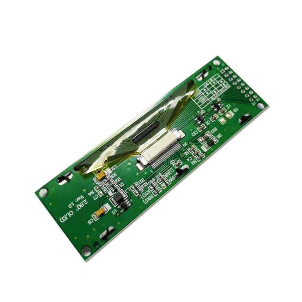 2.8인치 256 x 64 OLED 디스플레이 도트 그래픽 LCD 화면 모듈 LCM SSD1322 컨트롤러 지원 SPI(노란색) Blue - 상세 이미지 2