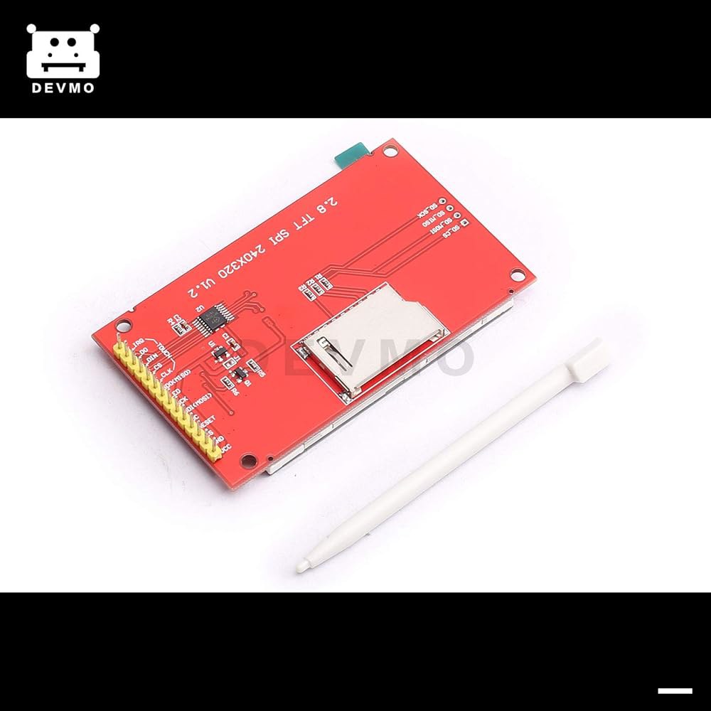 DEVMO IL9341 2.8 SPI TFT LCD 디스플레이 터치 패널 240X320 모듈(PCB 5V / 3.3V STM32 포함) - 상세 이미지 3