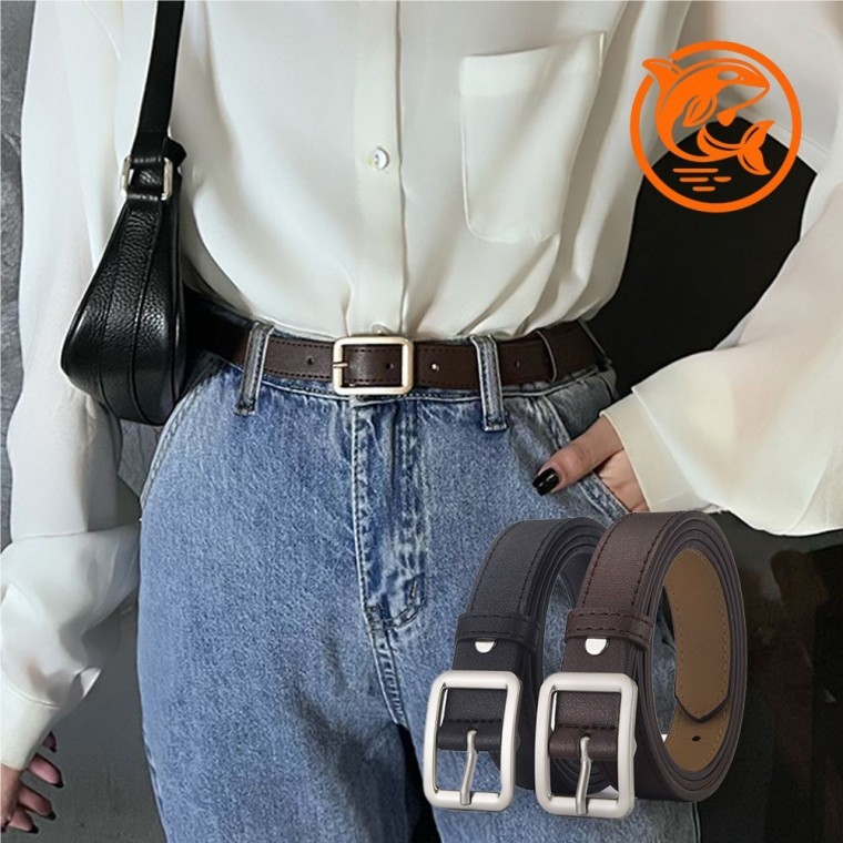 데일리 스타일링 소프트 패셔너블 클래식 벨트 여성용 차분한 컬러 벨트 - 상품 이미지