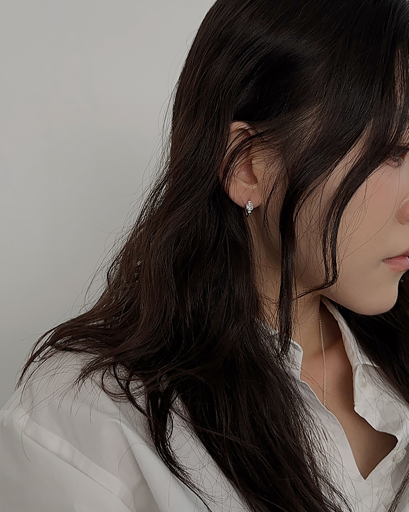 실버 925 워터 드롭 목걸이 이미지 7