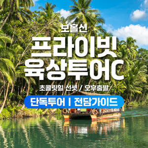 보홀 육상투어 C코스 오후출발 (단독차량, 단독가이드, 초콜릿힐 선셋) 솔직 후기 | 실사용자 리뷰 분석 - 상품 이미지 1