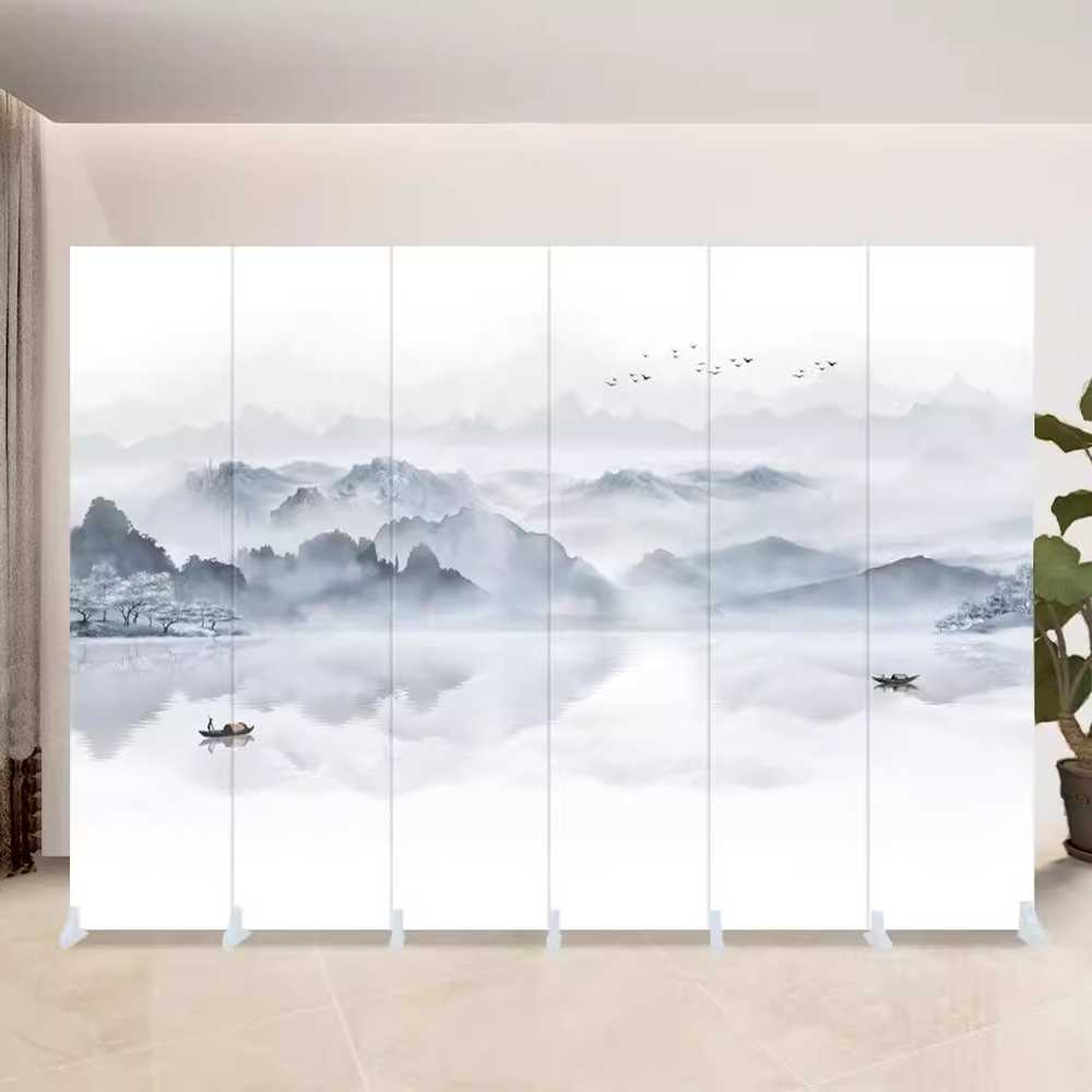 그림 파티션 스크린 접는 풍경 스튜디오 일식집 호텔 240x180cm / 기본형 - 상세 이미지 5