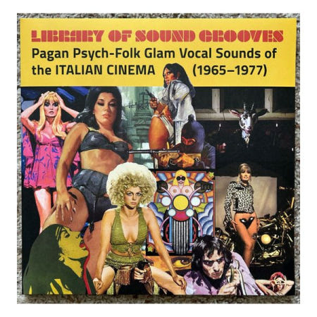 UnKnown [해외](수입 LP) LIBRARY OF SOUND GROOVES 2LP Piero Piccioni Umiliani Nico Fidenco Morricone