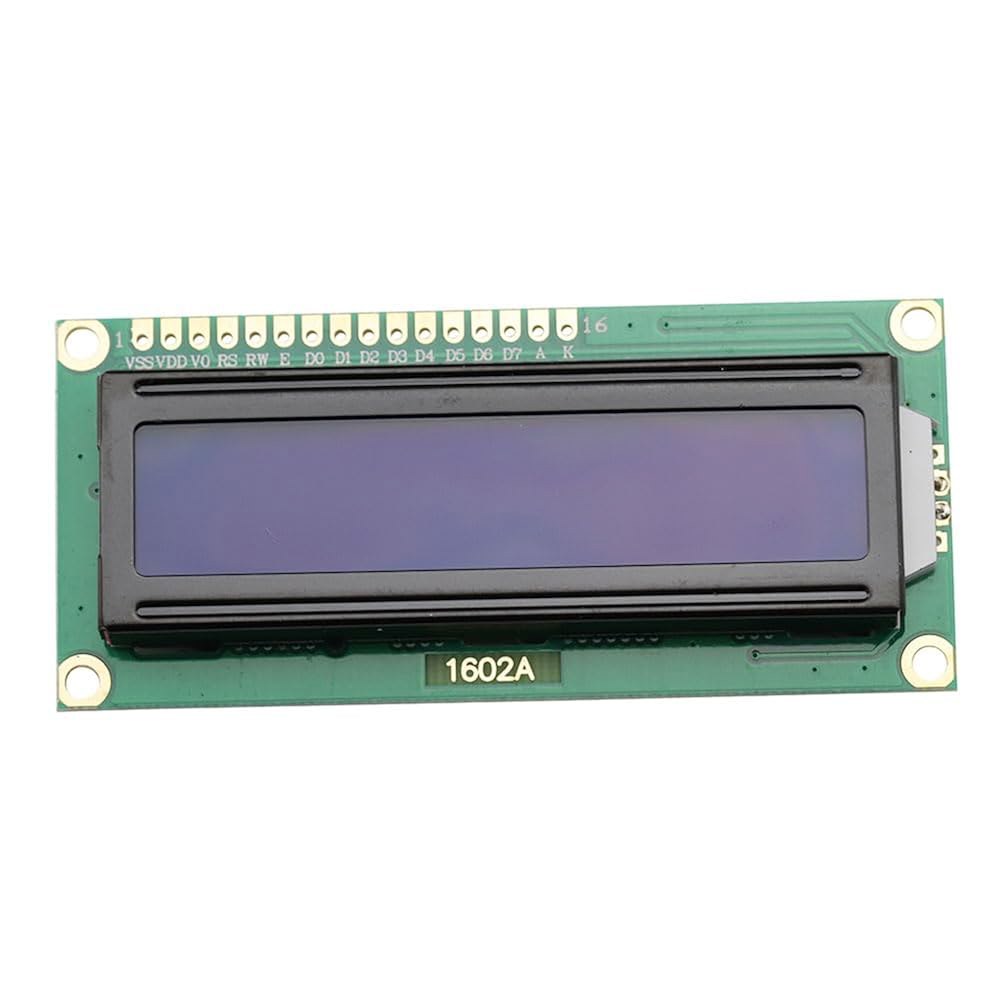 VKLSVAN 2PCS 1602A 16x2 블루스크린 LCD 화면 모듈 + IIC / I2C TWI SPI 시리얼 인터페이스, 남성에서 여성으로 8P, 여성에서 8P 점퍼 포함 - 상세 이미지 3