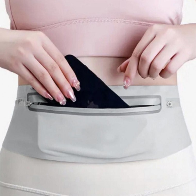 러닝 마라톤 플립벨트 밴드 런닝 가방 조깅 힙색 벨트 - 상품 이미지