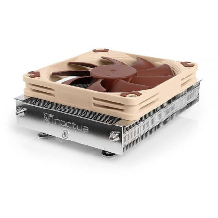 NOCTUA [해외]Noctua NH-L9a-AM4, AMD AM4용 프리미엄 로우 프로파일 CPU 쿨러(브라운)
