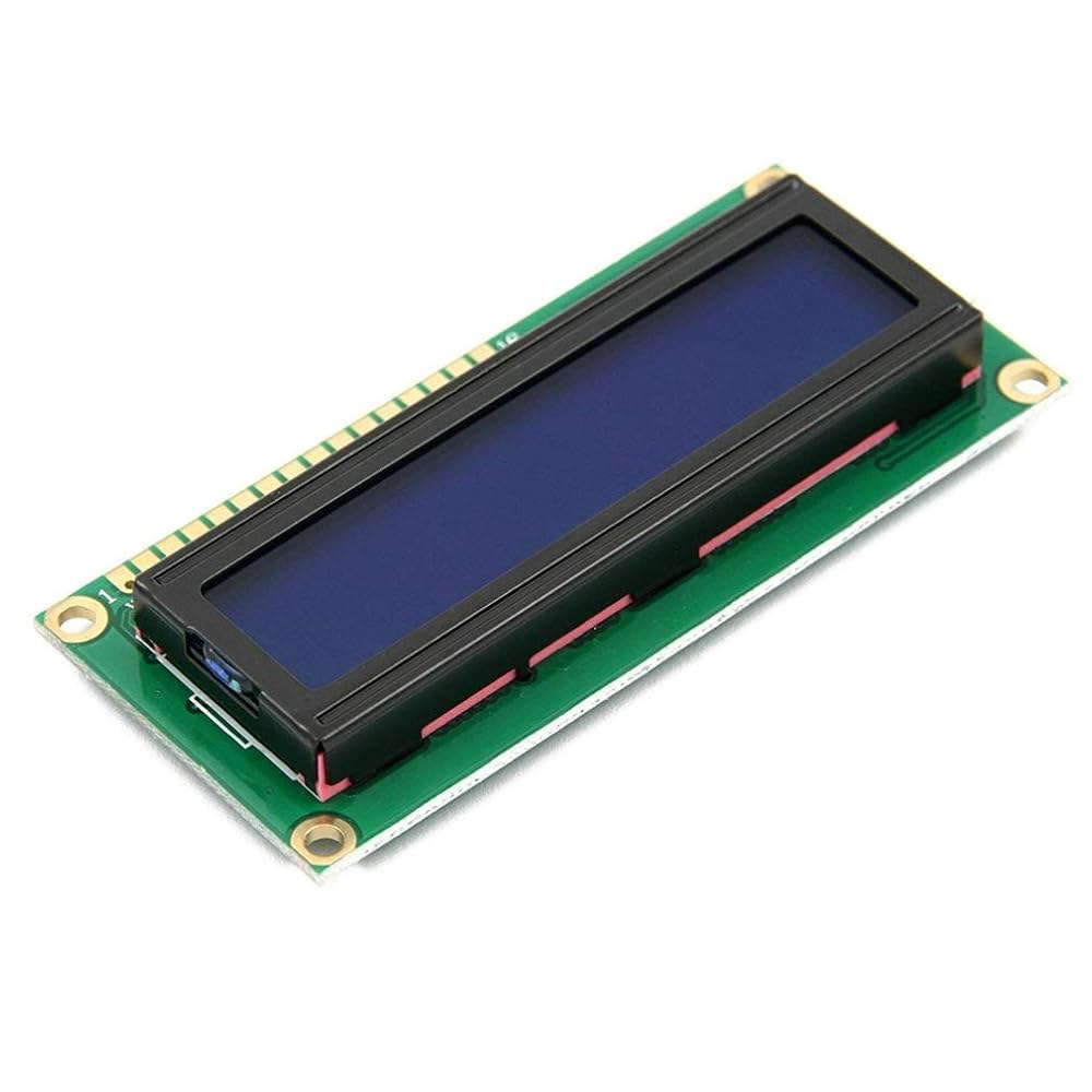 HiLetgo 2pcs DC3.3V HD44780 1602 16x2 문자 LCD 디스플레이 어댑터 모듈 블루 백라이트, 아두이노 UNO R3 MEGA2560 나노 마감 라즈베리 - 상세 이미지 2