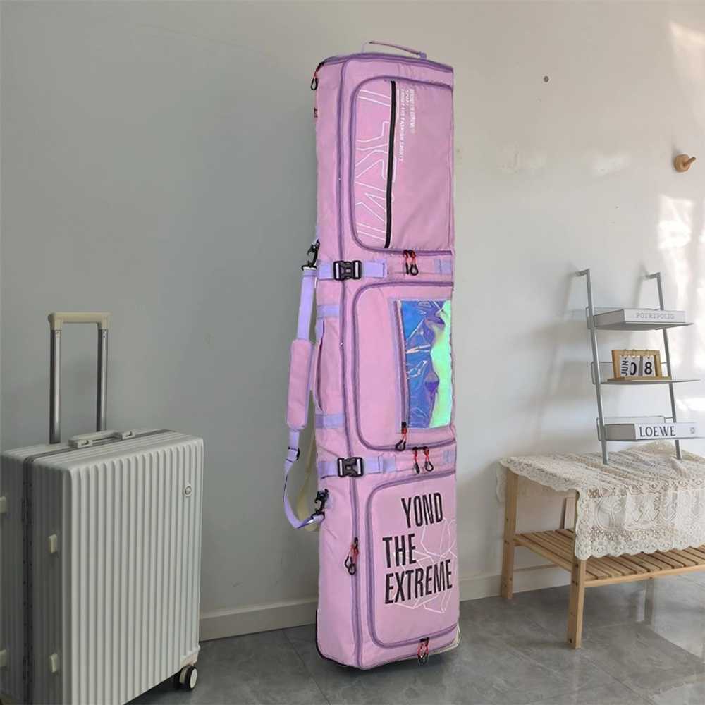 스키 휠백 투어 장비 케이스 스노우보드 대용량 방수 블루 135x35cm - 상세 이미지 2