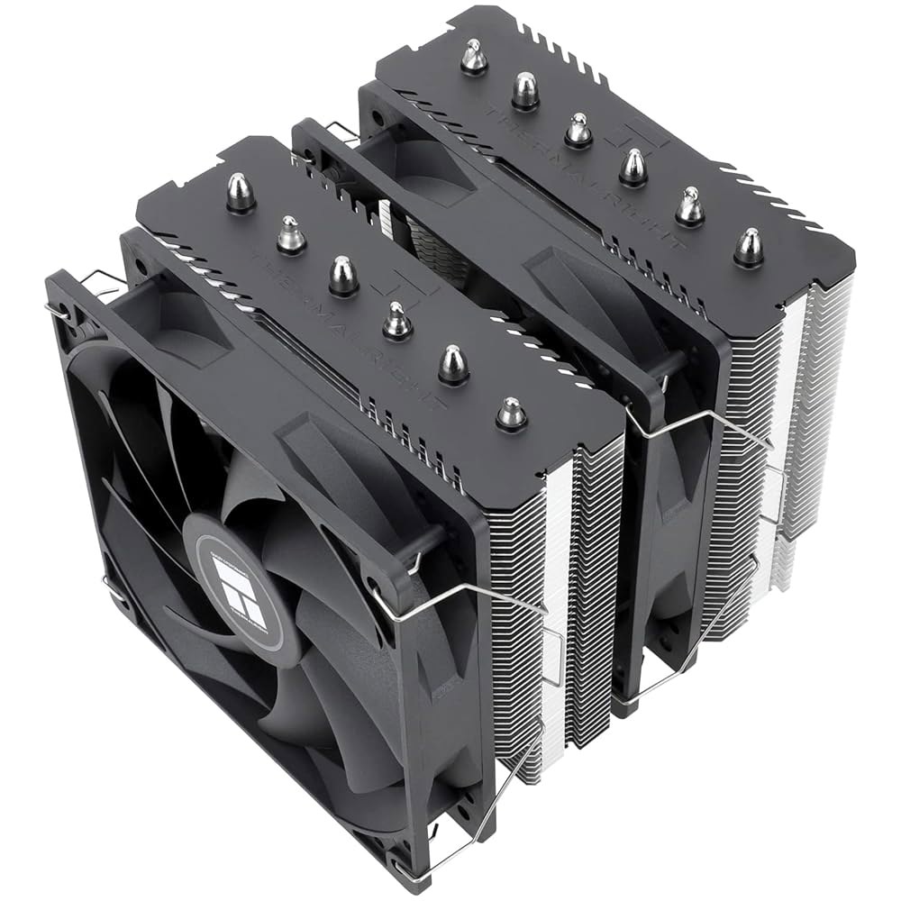 Thermalright 피어리스 어쌔신 120 SE CPU 에어 쿨러, 듀얼 타워 6 히트 파이프, 120mm TL-C12C PWM 팬, AMD AM4 / AM5 인텔 LGA 17 - 상품 이미지