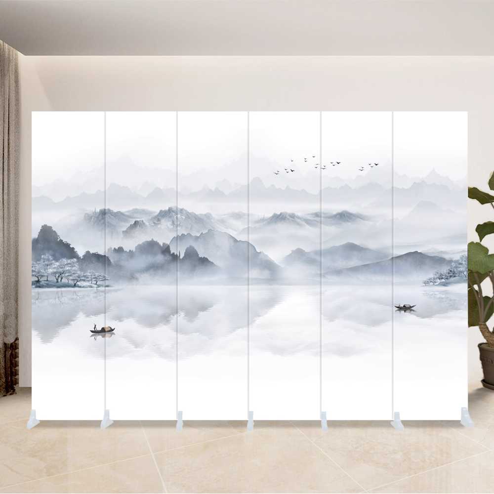 그림 파티션 스크린 접는 풍경 스튜디오 일식집 호텔 240x180cm / 기본형 - 상품 이미지
