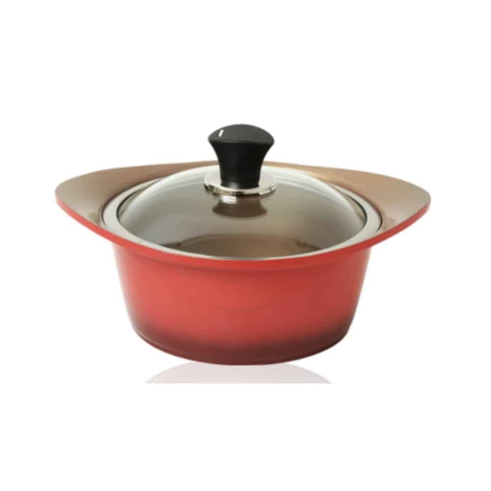 인덕션용냄비 세라믹냄비 세락믹 양수냄비 24cm - 상품 이미지