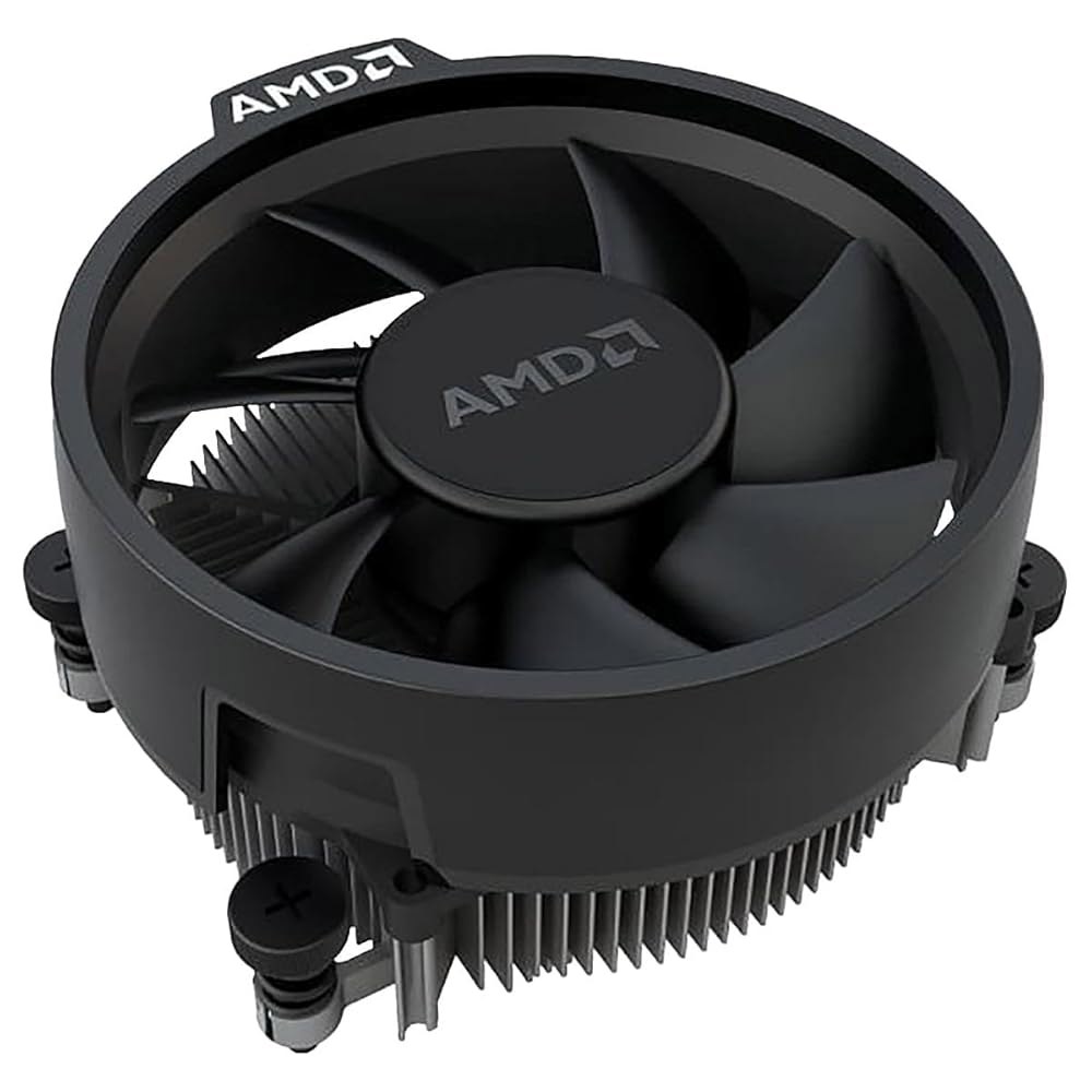 알루미늄 히트싱크와 3.93인치 팬(슬림)이 장착된 AMD 레이스 스텔스 소켓 AM4 4핀 커넥터 CPU 쿨러 - 상품 이미지