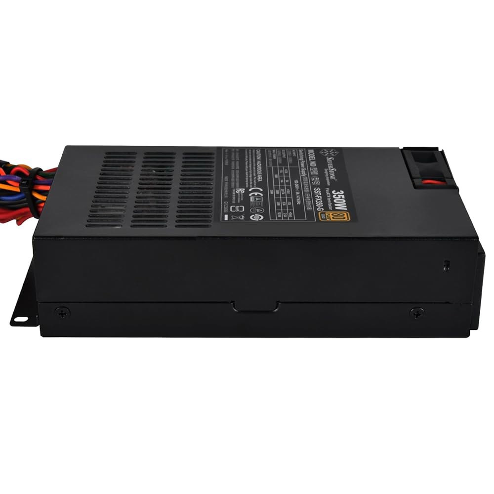 실버스톤 테크놀로지 SST-FX350-G Flex ATX 1U 350와트 80 플러스 고정 케이블 금 전원 공급 장치 - 상세 이미지 3