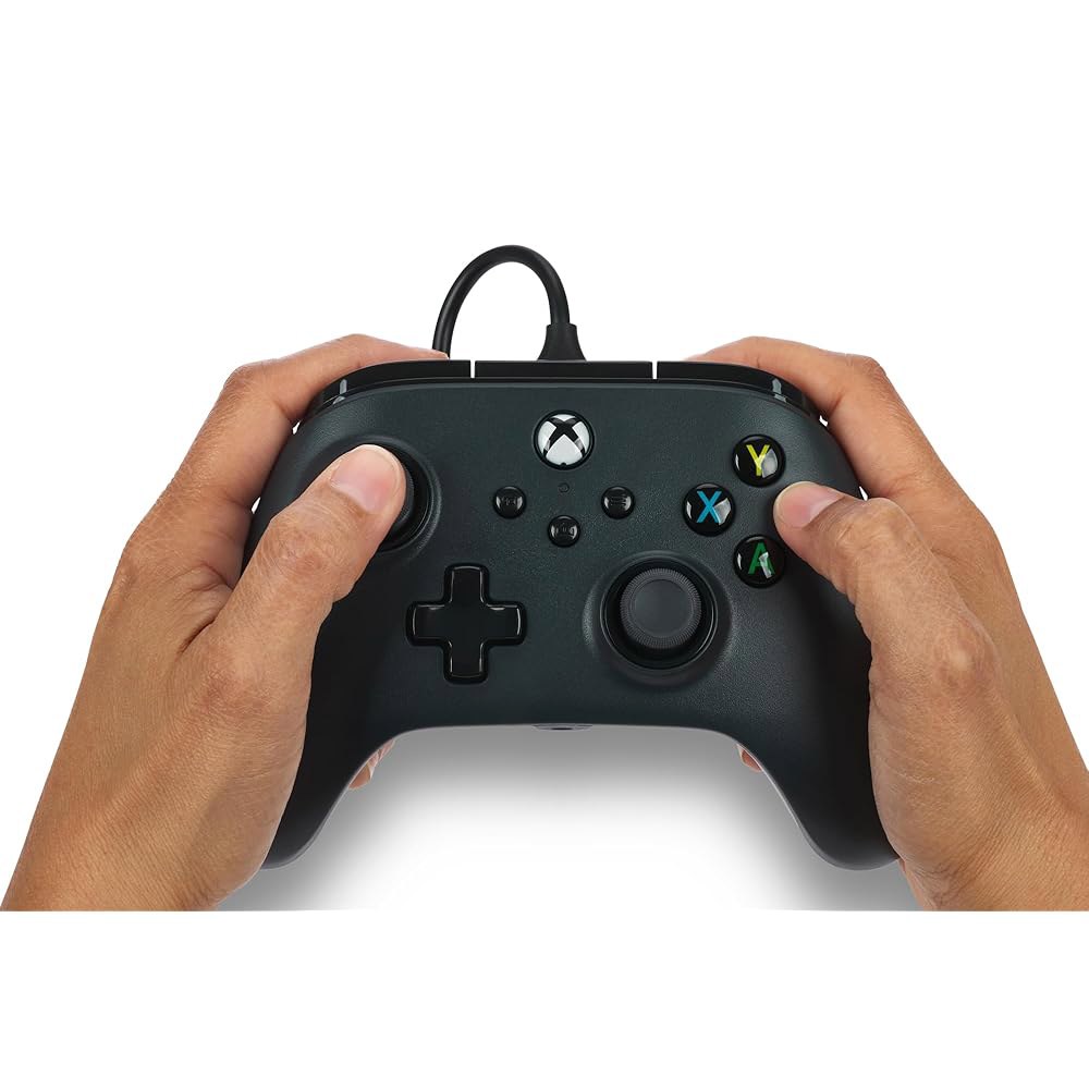 Xbox Series X|S용 PowerA 유선 컨트롤러 - 검은색, 게임패드, 비디오 게임 컨트롤러, One 및 Windows 10/11과 함께 작동합니다 Red - 상세 이미지 2