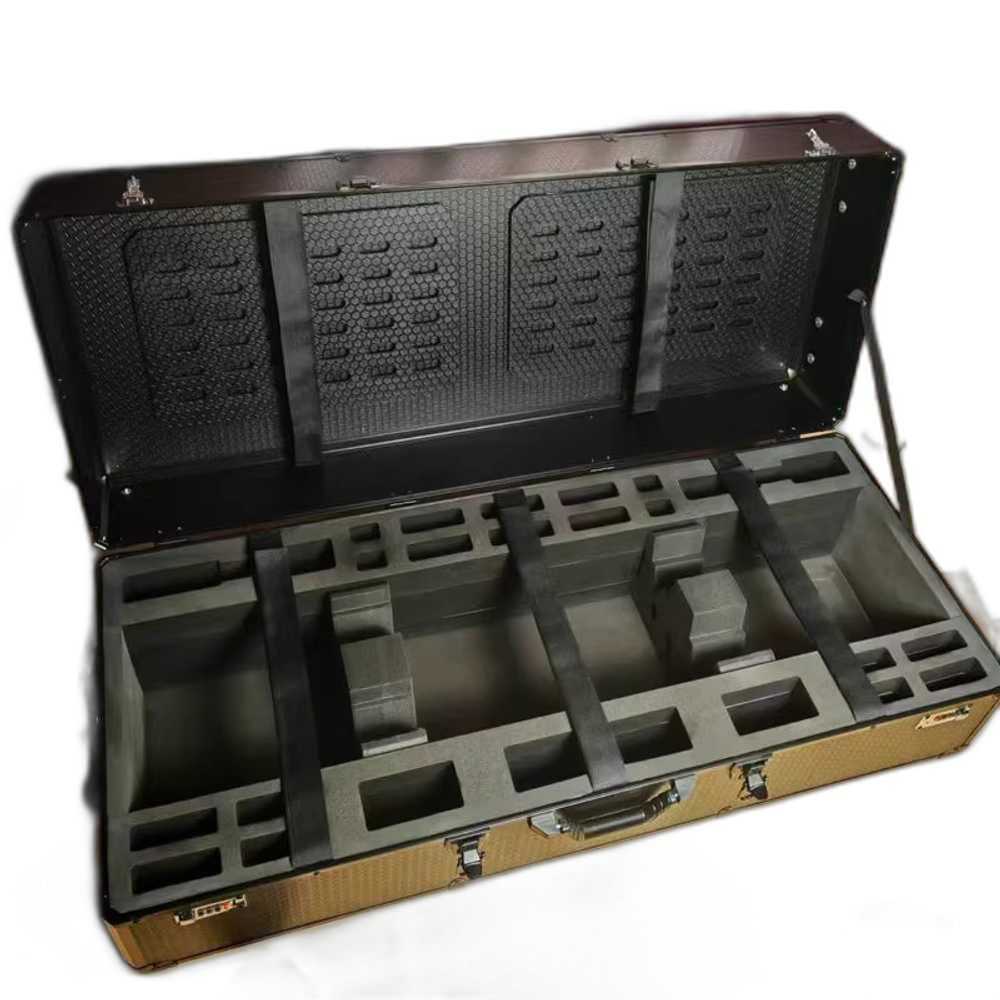건캐리어 총보관함 슬롯 총가방 총기 소총 휴대용 백 100x40x30cm 긴 2개 짧은 2개 + - 상품 이미지