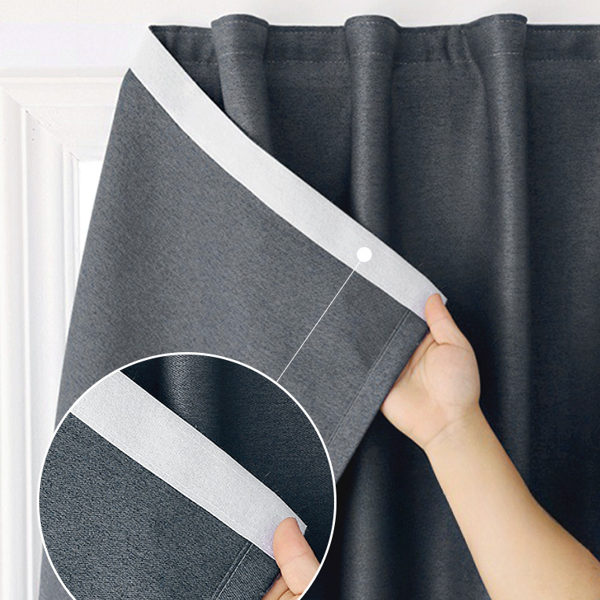 자취방 붙이는 암막 커튼 원룸 찍찍이 암막 커튼 창문