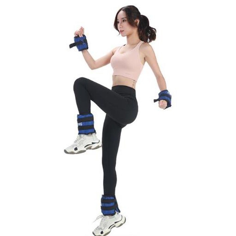 헬스 복싱용품 손목 발목 중량밴드 모래주머니 1kg+1kg - 상품 이미지