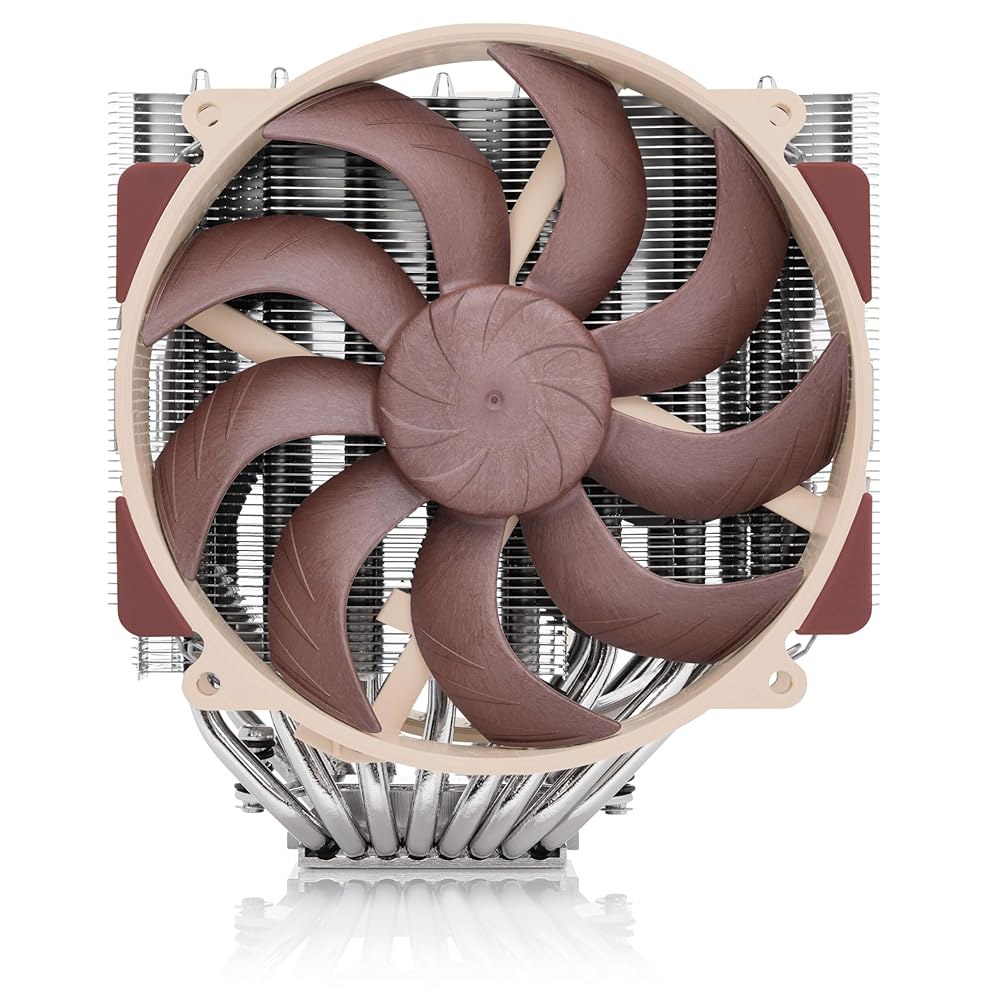 Noctua NH-D15 G2 HBC, 듀얼 타워 CPU 쿨러, 인텔 LGA1700용 특수 고베이스 볼록성 버전(브라운) - 상세 이미지 2