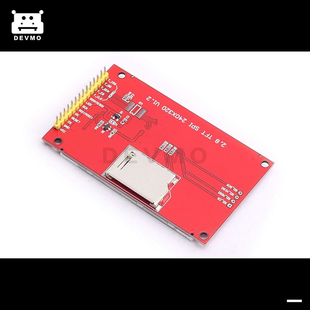 DEVMO IL9341 2.8 SPI TFT LCD 디스플레이 터치 패널 240X320, PCB 5V / 3.3V STM32, 없음 - 상세 이미지 3