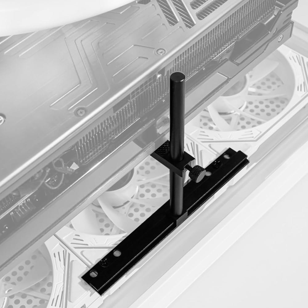 프 도 GPU 지지 브래킷, 그래픽 카드 홀더, 지지대, 비디오 처짐 홀더 팬, 알루미늄, 조절 높이 18-110mm의 가능한 방지 스탠드 - 상품 이미지