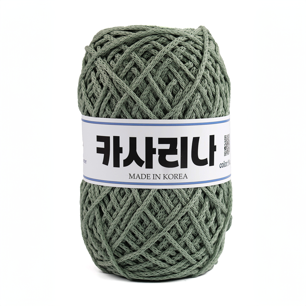 탄탄한 마크라메실 콘샵 카사리나 200g 마크라메실 코바늘가방 소품 뜨개 022 카멜 이미지 6