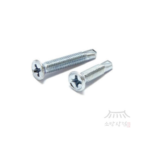 생활약방 하이샷시용(36산) 8x38 1봉(500) 접시머리피스 스텐나사