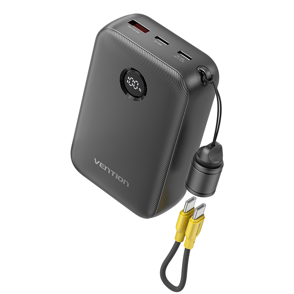 벤션 Velo PD 고속충전 보조배터리 22.5W FKA FKB 20000mAh, 블랙 - 상품 이미지