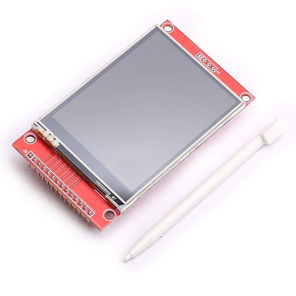 DEVMO IL9341 2.8 SPI TFT LCD 디스플레이 터치 패널 240X320 모듈(PCB 5V / 3.3V STM32 포함) - 상품 이미지