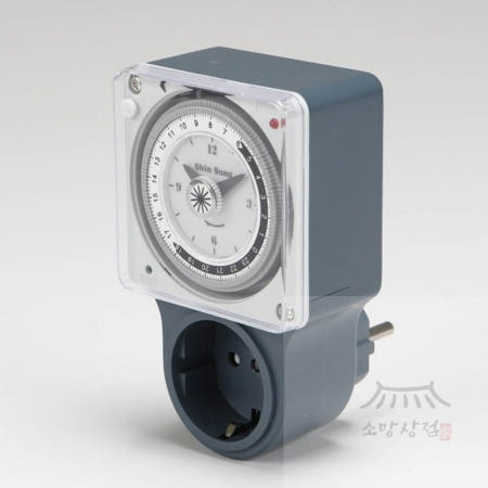 생활약방 타이머(기계식) SST-16C 콘센트형 절전콘센트