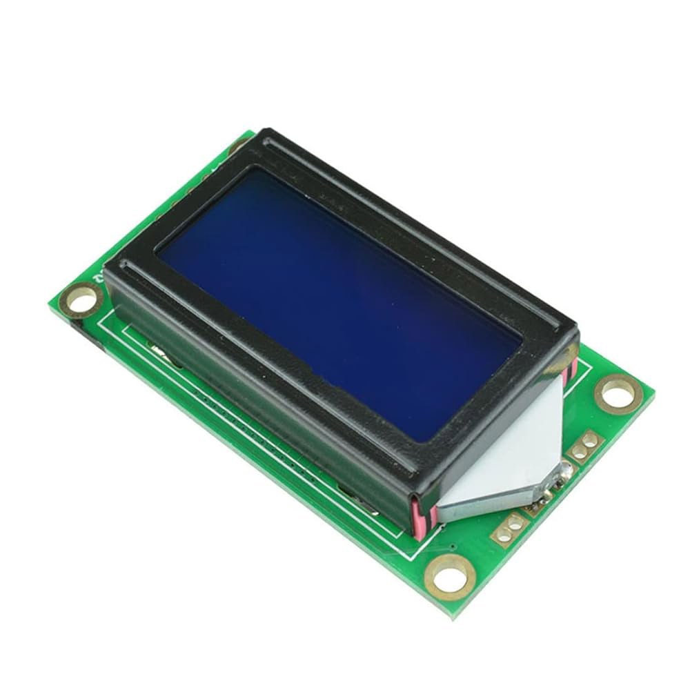 HiLetgo 2pcs SPLC780D 0802 LCD 디스플레이 모듈 8x2 문자 LCM 5V 백라이트 블루 Blue - 상세 이미지 3