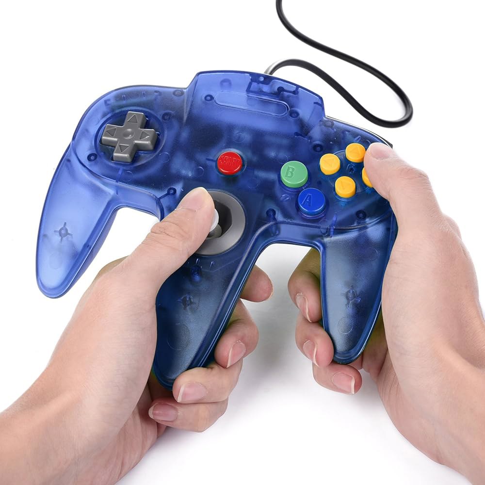 미아도어 2팩 USB 레트로 컨트롤러, N64 게이밍용 PC 클래식 게임 패드 조이패드, Windows MAC 라즈베리 파이용 - 상세 이미지 2