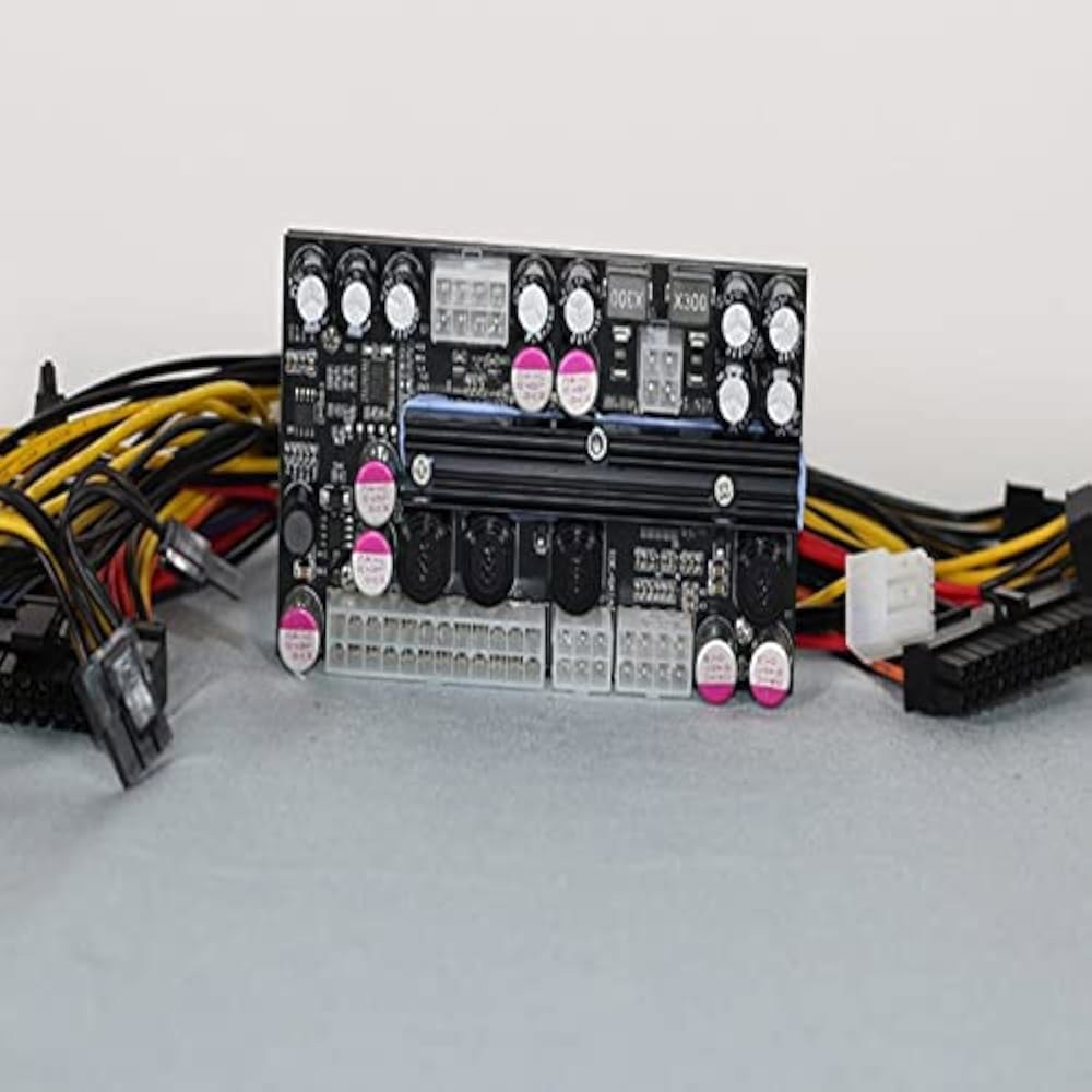 PICO-Box 디지털 DC-ATX DC 16-24V 24PIN 와이드 전압 입력 고출력 300W 전원 공급 장치 X300-MINI X3-SFX용 PSU 보드 - 상세 이미지 3