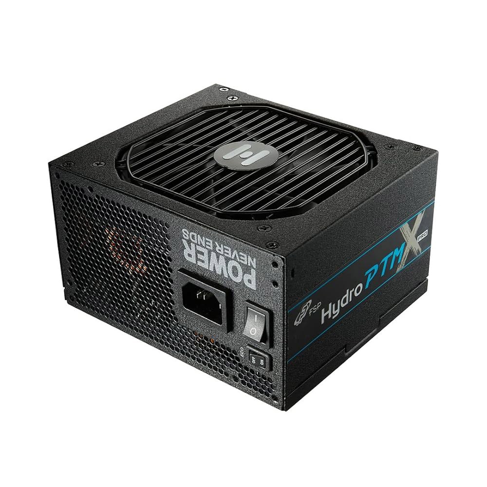 FSP 하이드로 PTM X PRO 850W 전원 공급 장치, 80 플러스 플래티넘, ATX 3.0 PCIe 5.0 풀 모듈형, 10년 보증( T3-850M-GEN5) 850W - 상품 이미지