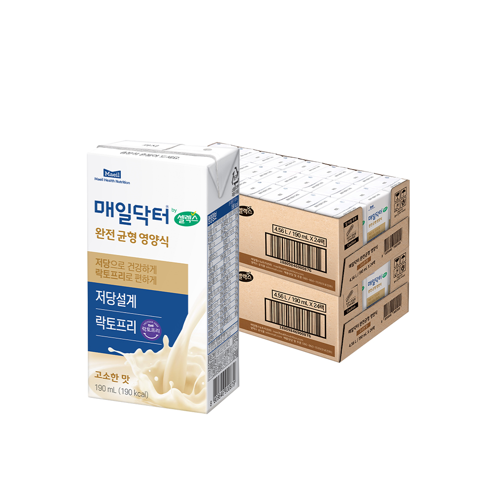 셀렉스 매일닥터 by 셀렉스 완전 균형 영양식 190ml, 48개 제품 이미지