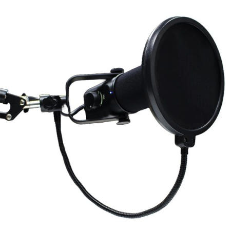 ASMR 녹음 마이크 커버 팝스크린 필터