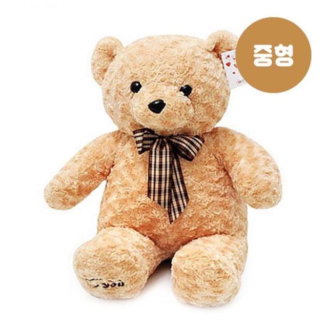 토토리본베어인형 브라운-중형(53cm) - 메인 이미지