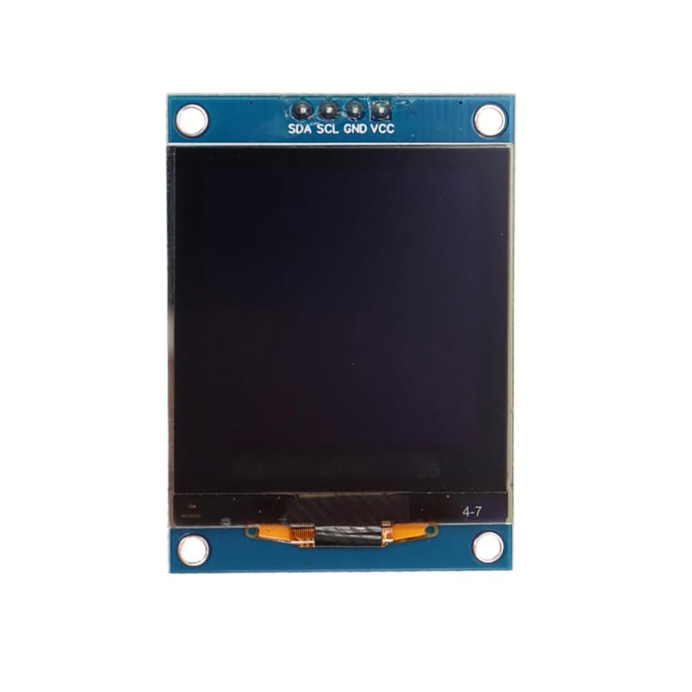 하이렛고 1.5인치 SH1107 128x128 OLED 디스플레이 모듈 IIC I2C 4핀 화면 LCD 화이트 IIC - 상품 이미지