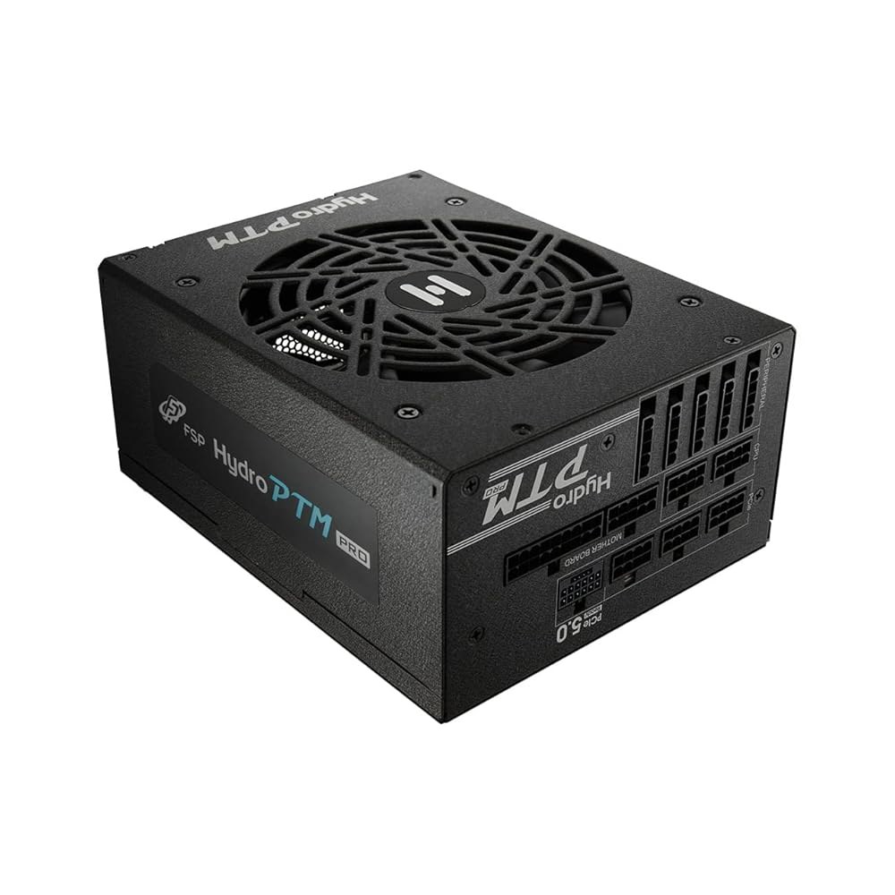 FSP 하이드로 PTM PRO 1200W 전원 공급 장치, 80 플러스 플래티넘, ATX 3.0 /PCIe5, 풀 모듈러( T2-1200, Gen5) - 상품 이미지